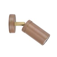 GU10 Exterior Wall Pillar Spot Lights (Aged Copper) IP54