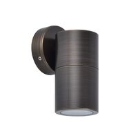 MR16 Exterior Wall Pillar Spot Lights (Rustic Brass) IP65