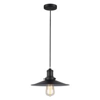 PIATTO: Industrial Black Coolie Pendant Lights