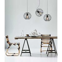 SENTINEL: Modern Minimalist Round Cage Pendant Lights