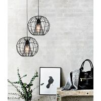 SENTINEL: Modern Minimalist Round Cage Pendant Lights