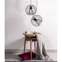 SENTINEL: Modern Minimalist Round Cage Pendant Lights
