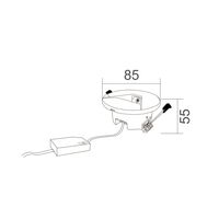 Interior LED Tri-CCT Recessed Round Step Lights