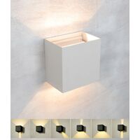 TOCA: Exterior LED Surface Mounted Adjustable Lens Covers Up/Down Lights IP65