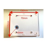 TOCA: Exterior LED Surface Mounted Adjustable Lens Covers Up/Down Lights IP65