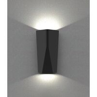 WIGTRI: Exterior LED Tri-CCT Surface Mounted Featured Up/Down Wall Lights IP65