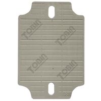 Mounting Plate ABS for BOXCO Range | Durable ABS Material | Fits 65x95mm Enclosures | by Tobin