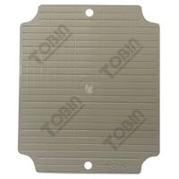 Mounting Plate ABS for BOXCO Range | Durable ABS Material | 101x126 mm | by Tobin