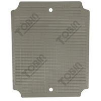 Mounting Plate ABS 122x154 | Durable ABS Material | Compatible with BOXCO Enclosures | by Tobin