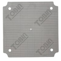 Mounting Plate ABS 159x159mm | Durable ABS Material | Compatible with BOXCO Enclosures | by Tobin