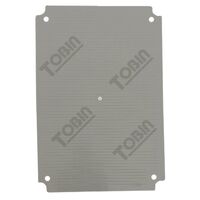 Mounting Plate ABS for BOXCO Range | Durable ABS Material | 216x316 mm | by Tobin