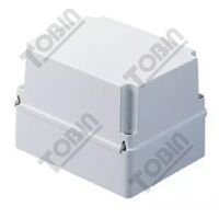 PVC Electrical Enclosure | IP56 Rated | Durable Grey Housing | Indoor & Outdoor Use | by Tobin