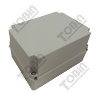 PVC Electrical Enclosure | IP56 Rated | Weatherproof Design | Grey Lid & Body | by Tobin