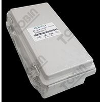 ABS Electrical Enclosure Box | IP66 Rated | Grey Hinged Lid | by Tobin