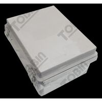 ABS Electrical Enclosure Box | IP66 Rated | Hinged Lid Design | Grey Color | by Tobin