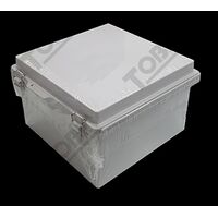 ABS Electrical Enclosure Box | IP66 Rated | Hinged Lid Design | Grey Color | by Tobin