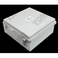 ABS Electrical Enclosure Box | IP66 Rated | Hinged Lid Design | Grey Color | by Tobin