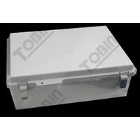 ABS Electrical Enclosure Box | IP66 Rated | Hinged Lid Design | Grey Finish | by Tobin