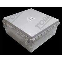 IP66 ABS Electrical Enclosure | Hinged Lid | Durable Grey Body | by Tobin