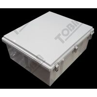 ABS Electrical Enclosure Box | IP66 Rated | Hinged Lid Design | Grey Finish | by Tobin