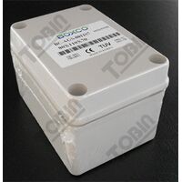 ABS Electrical Enclosure Box | IP66 Rated | Screw Mount Lid | Grey Body | by Tobin