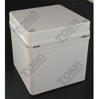 IP66 ABS Electrical Enclosure | Durable Grey Body | Screw Mount Lid | by Tobin