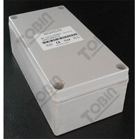 ABS Electrical Enclosure Box | IP66 Rated | Screw Mount Lid | Grey Body | by Tobin