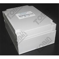 ABS Electrical Enclosure Box | IP66 Rated | Screw Mount Lid | Grey | by Tobin