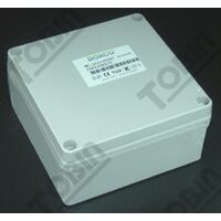 ABS Electrical Enclosure Box | IP66 Rated | Screw Mount Lid | Grey | by Tobin