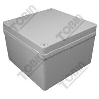 ABS Electrical Enclosure Box | IP66 Rated | Screw Mount Lid | Grey Body | by Tobin