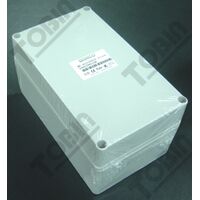 ABS Electrical Enclosure Box | IP66 Rated | Screw Mount Lid | Grey Body | by Tobin