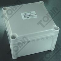 ABS Electrical Enclosure Box | IP66 Rated | Screw Mount Lid | Grey | by Tobin