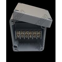 Aluminium Terminal Box with 6 Centre Mount Terminals | Durable Construction | Environmental Protection | by Tobin