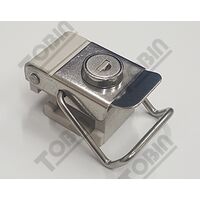 Enclosure Accessory Locking Draw Latch | SUS304 Stainless Steel | Secure Closure | Compact 50mm Size | by Tobin