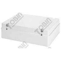 PVC Enclosure Grey Lid Grey Body | IP56 Rated | Durable Construction | by Tobin