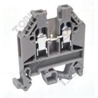 Terminal Din Mount 4mm 32A | Clip-On Design | Grey Color | by Tobin