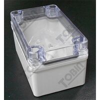 ABS Electrical Enclosure Box | IP66 Rated | Clear Screw Lid | by Tobin