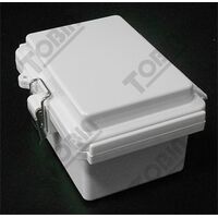 Polycarbonate Electrical Enclosure | IP66 Rated | Hinged Lid Design | Grey Color | by Tobin