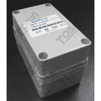 Polycarbonate Enclosure Box | IP66 Rated | Screw Mount Lid | Grey Body | by Tobin