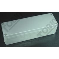 Polycarbonate Enclosure Box | IP66 Rated | Screw Mount Lid | Grey Body | by Tobin
