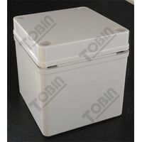 Polycarbonate Enclosure Box | IP66 Rated | Screw Mount Lid | Grey Body | by Tobin