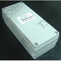 Polycarbonate Enclosure Box | IP66 Rated | Screw Mount Lid | Grey Body | by Tobin