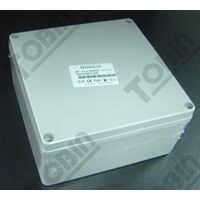 Polycarbonate Electrical Enclosure | IP66 Rated | Screw Lid Design | Grey Body | by Tobin