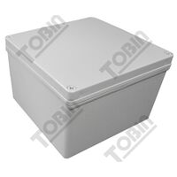 Polycarbonate Electrical Enclosure | IP66 Rated | Screw Lid Design | Grey Finish | by Tobin