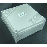 Polycarbonate Electrical Enclosure | IP66 Rated | Screw Lid Design | Grey Body | by Tobin