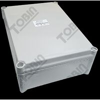 Polycarbonate Electrical Enclosure | IP66 Rated | Screw Lid Design | Grey Finish | by Tobin