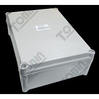 Polycarbonate Electrical Enclosure | IP66 Rated | Screw Lid Design | Grey Finish | by Tobin