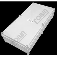 Polycarbonate Electrical Enclosure | IP66 Rated | Screw Lid Design | Grey Finish | by Tobin