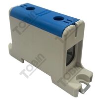 Bi Metal Terminal 16-95mm² | Copper & Aluminium Compatible | Blue 1 Pole | by Tobin