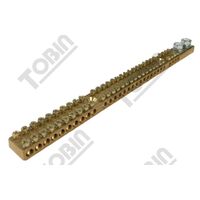 Earth Bars 165A 30 Pole | Numbered for Easy Identification | Robust Construction | by Tobin